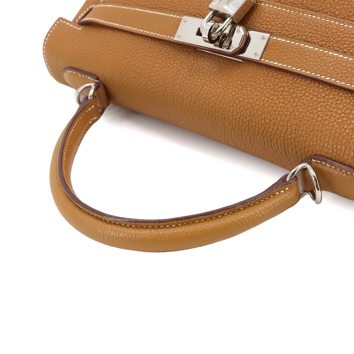 Kelly 32 2way Hand Shoulder Bag Togo Gold Purse