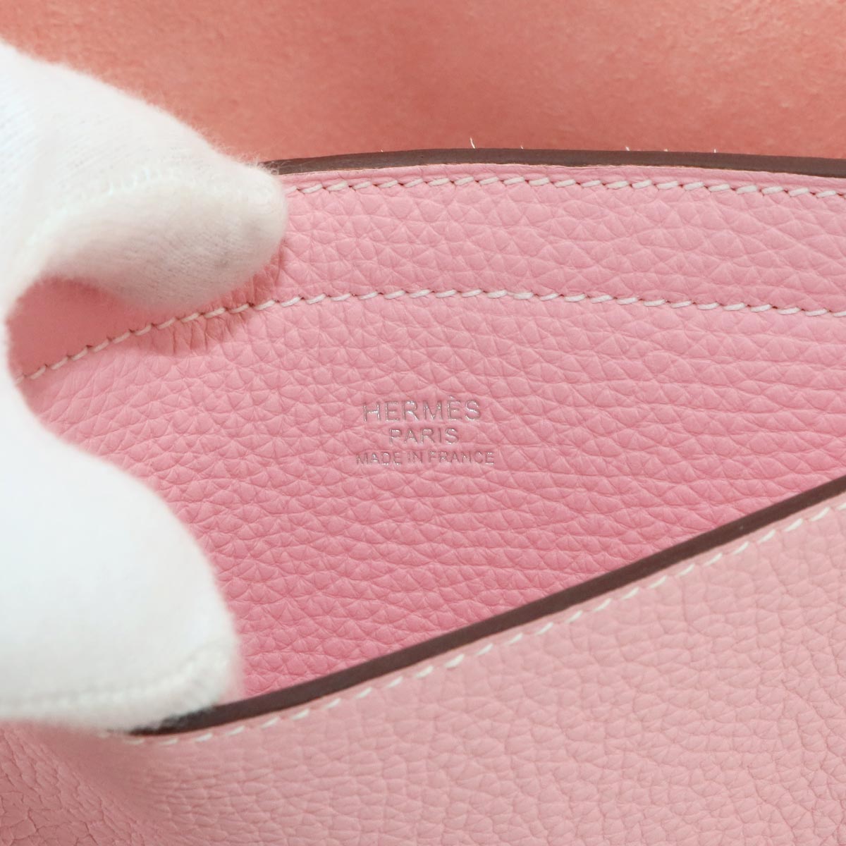 Cabasellier 31 Tote Bag Taurillon Clemence Rose sakura Pink