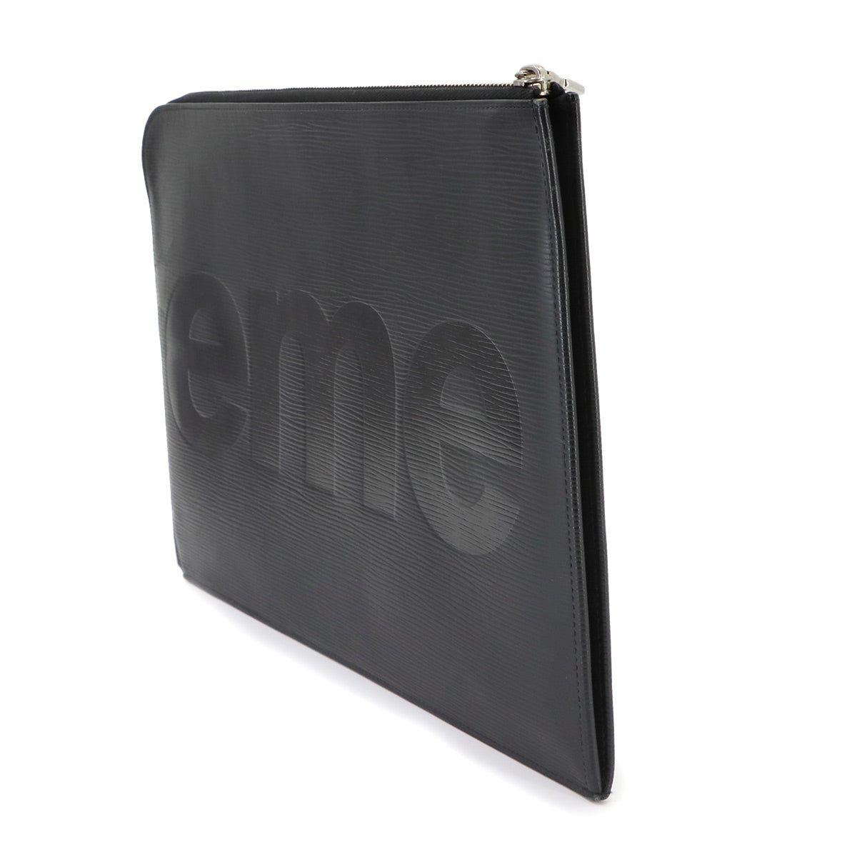 Supreme Epi Pochette Jour GM Clutch Bag Black M67754