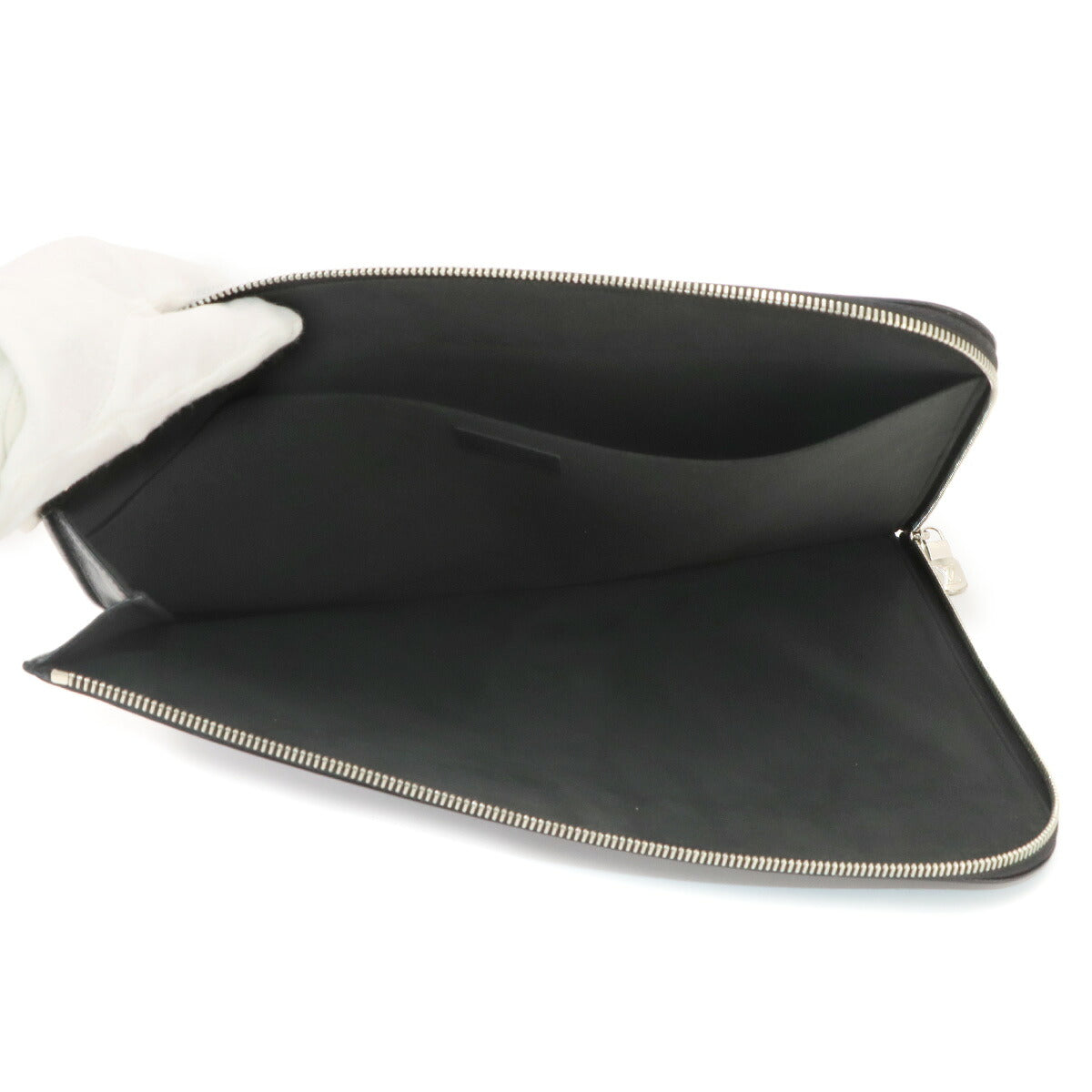 Supreme Epi Pochette Jour GM Clutch Bag Black M67754