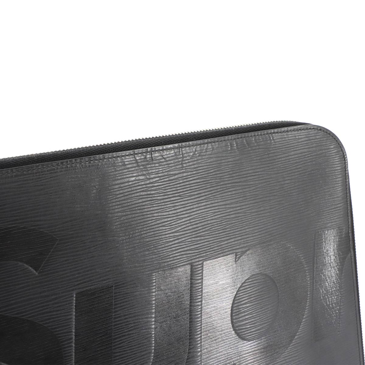 Supreme Epi Pochette Jour GM Clutch Bag Black M67754
