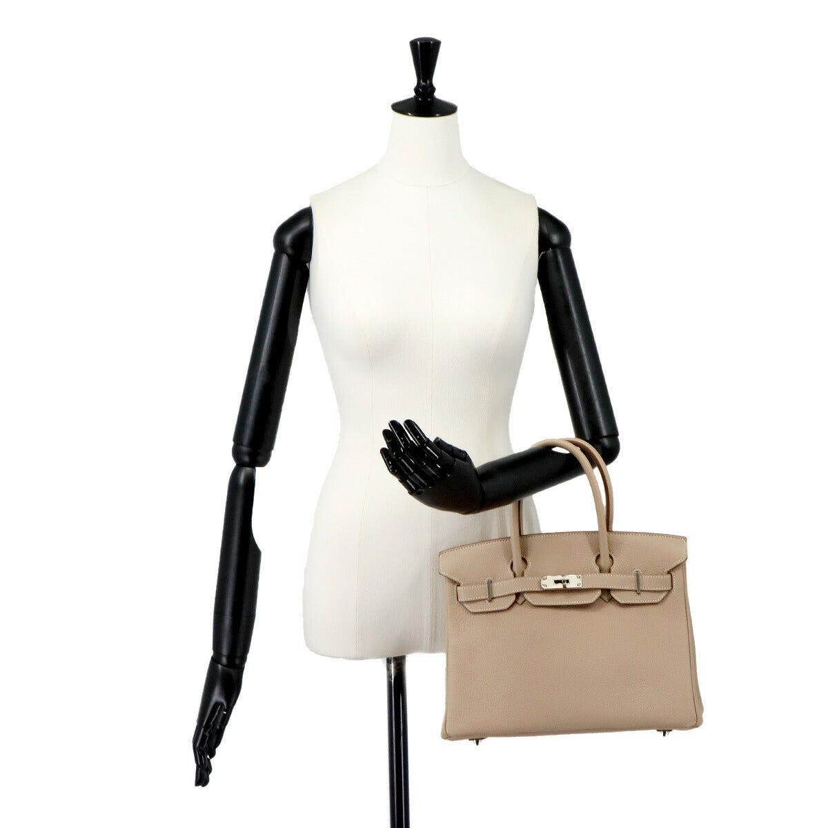 Birkin 30 Hand Bag Togo Argile Purse
