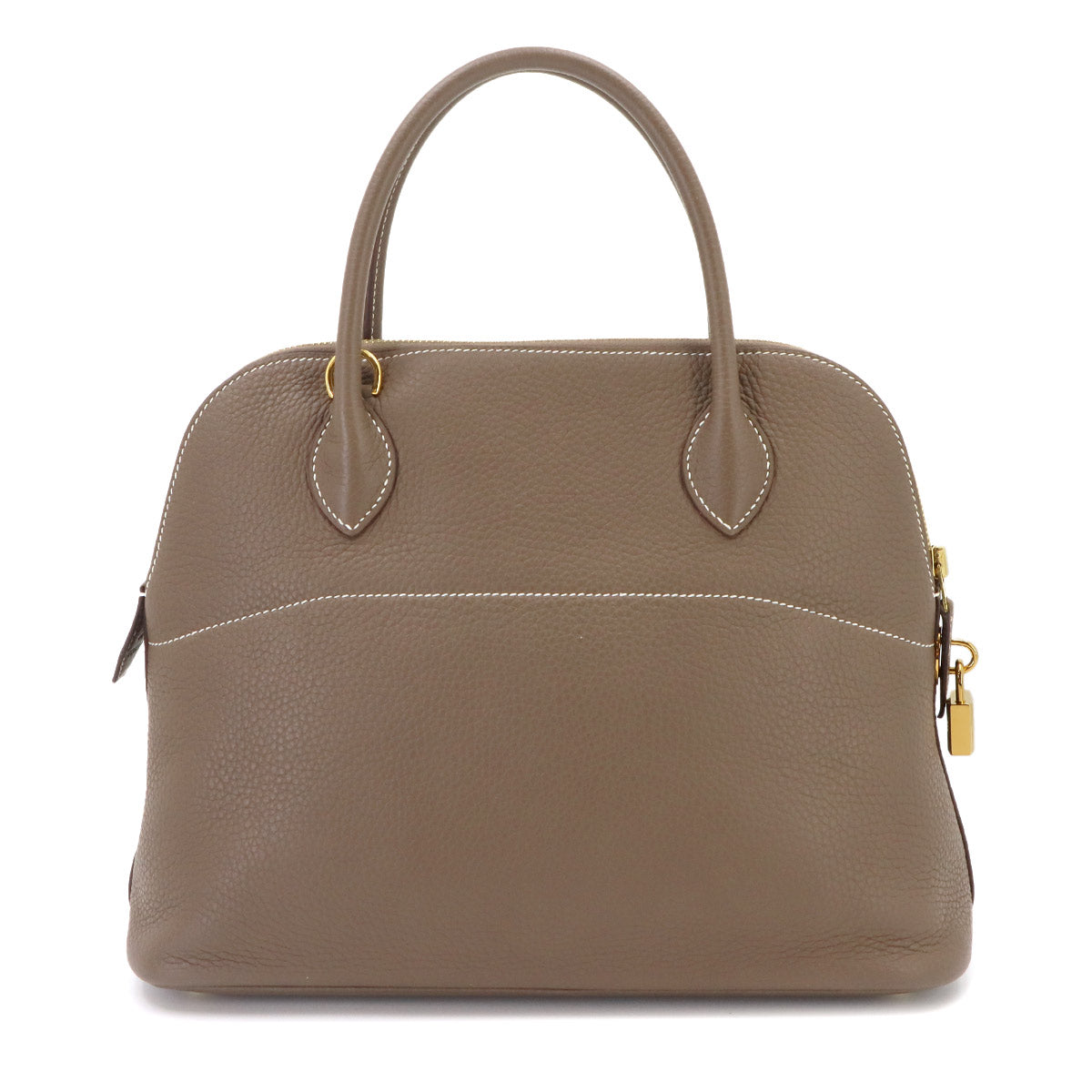 Bolide 31 Hand Shoulder Bag Taurillon Clemence Etoupe