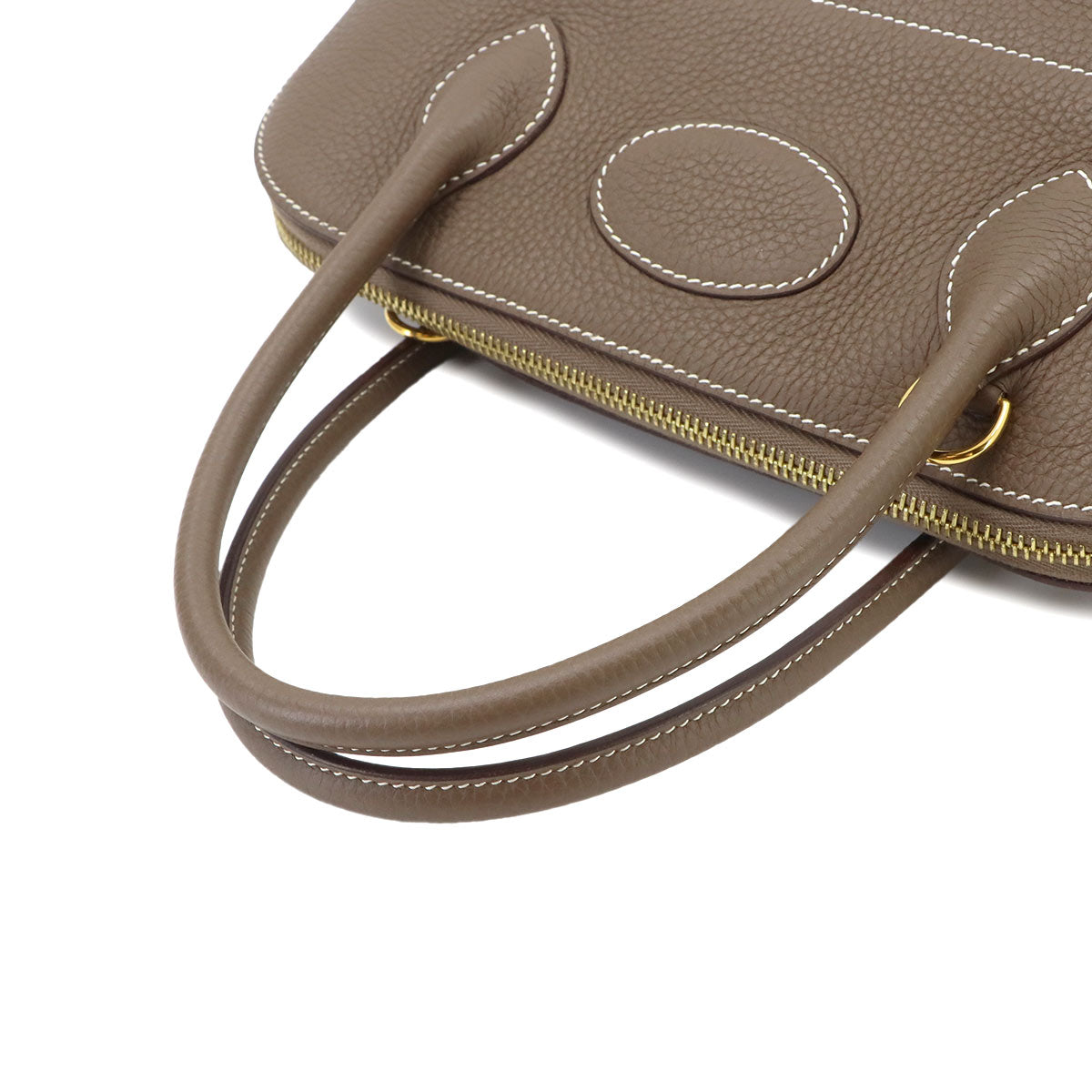 Bolide 31 Hand Shoulder Bag Taurillon Clemence Etoupe
