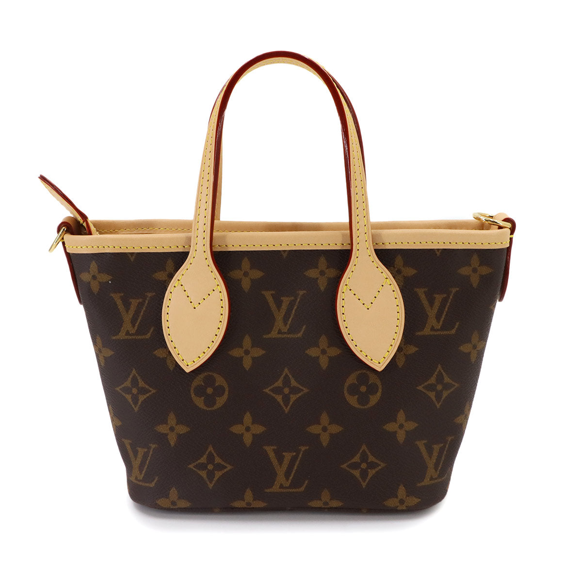 Monogram Neverfull BB Tote Shoulder Bag Brown M46705