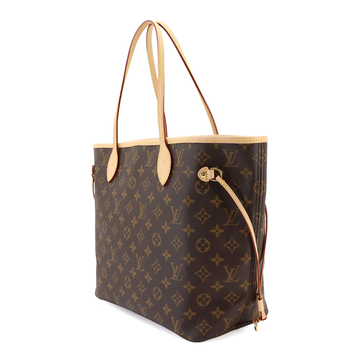 Monogram Neverfull MM Tote Bag Beige M46975 Purse