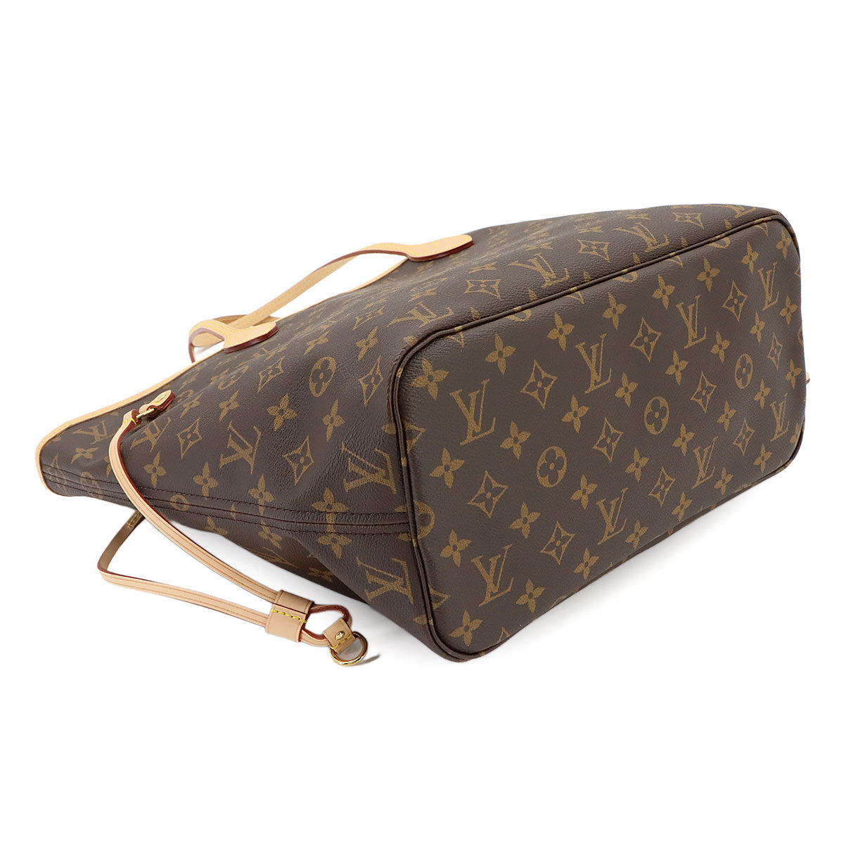 Monogram Neverfull MM Tote Bag Beige M46975 Purse