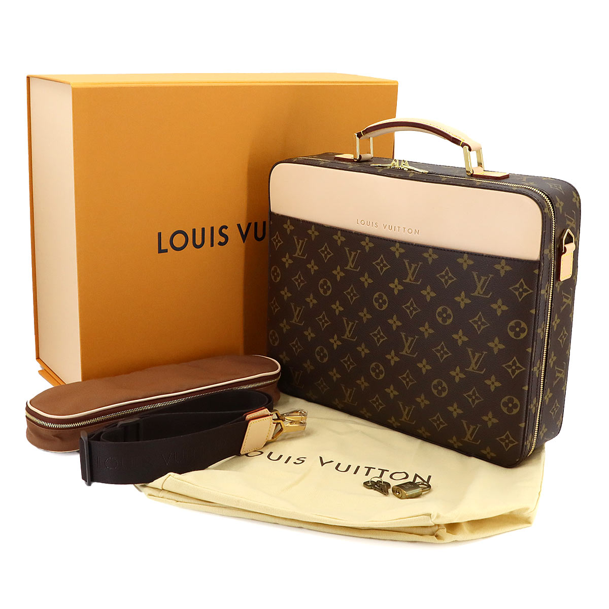 Monogram Porte Ordinateur Sabana SPO 2way Business Bag