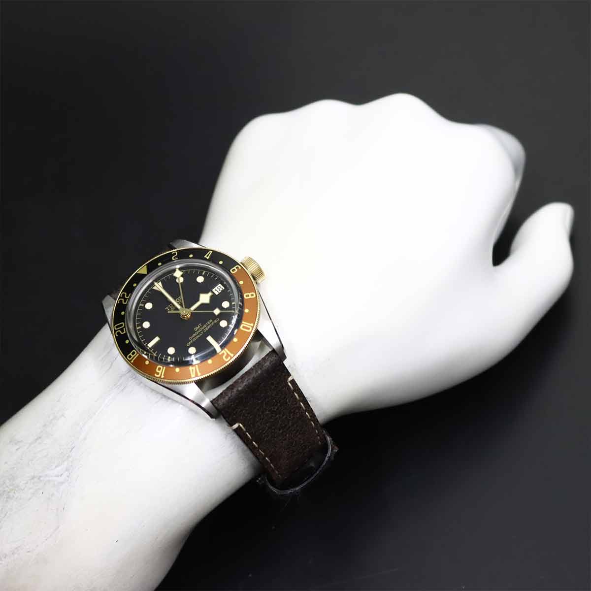 Black Bay GMT S&G 79833MN Black Dial Automatic Mens Watch