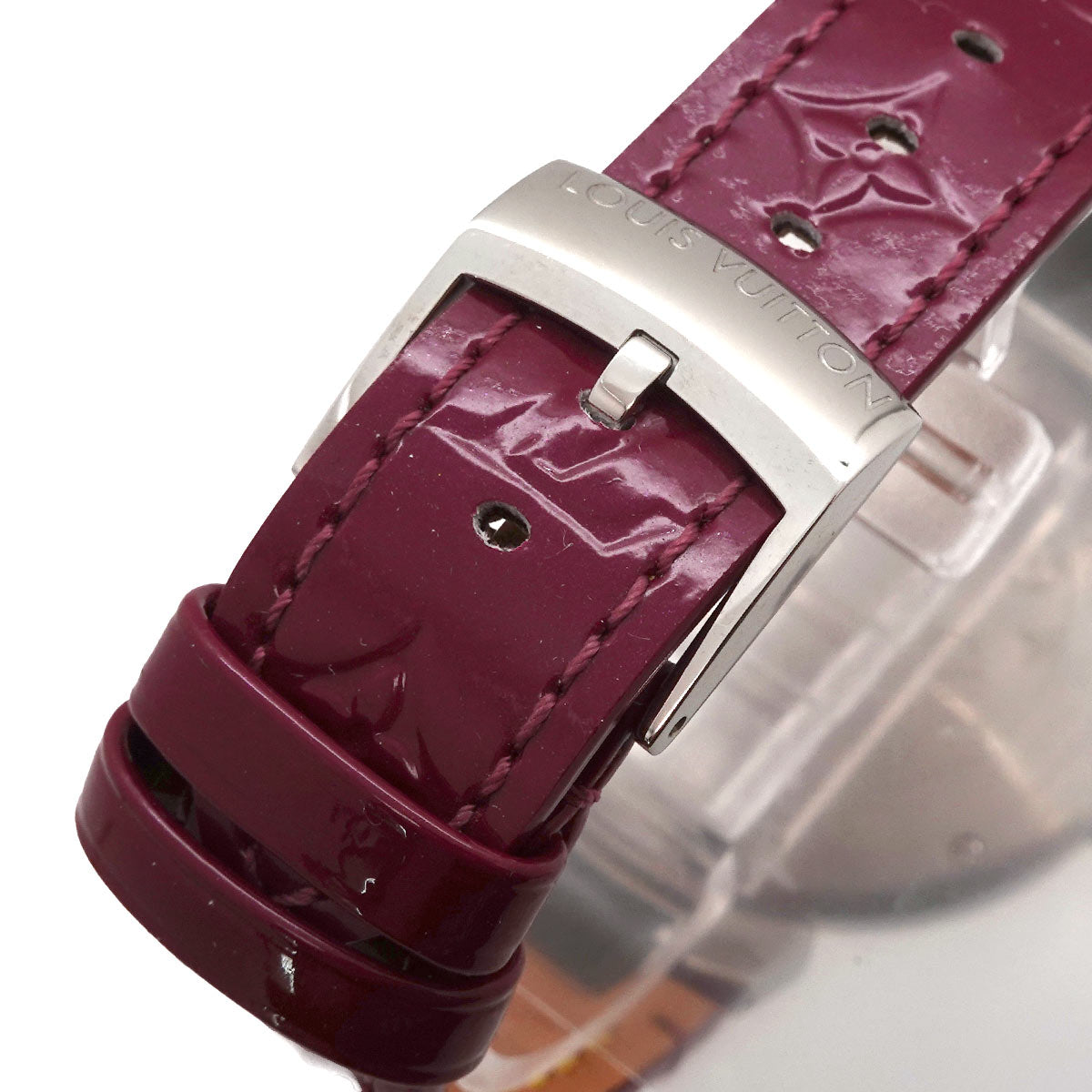 Tambour Q131F Diamond Silver Dial Quartz Ladies Watch