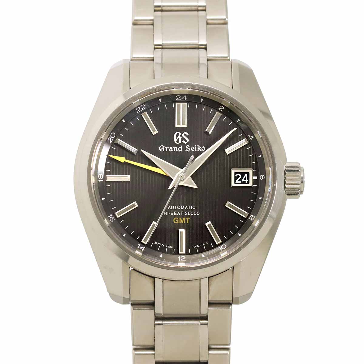 SBGJ213 9S86 00A0 Date Automatic Black Dial Mens Watch