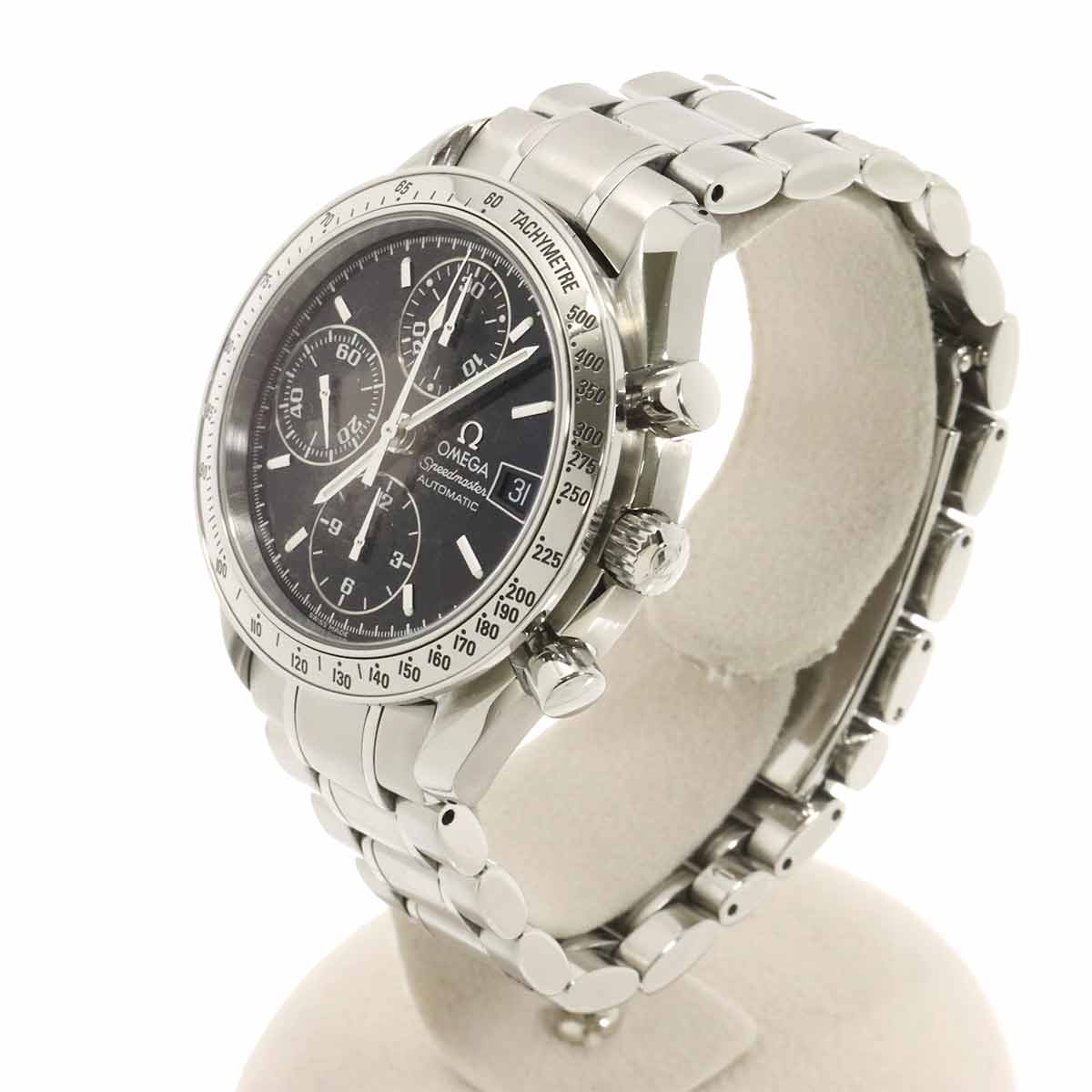 Speedmaster Date 3513 50 Chronograph Automatic Black Dial Mens