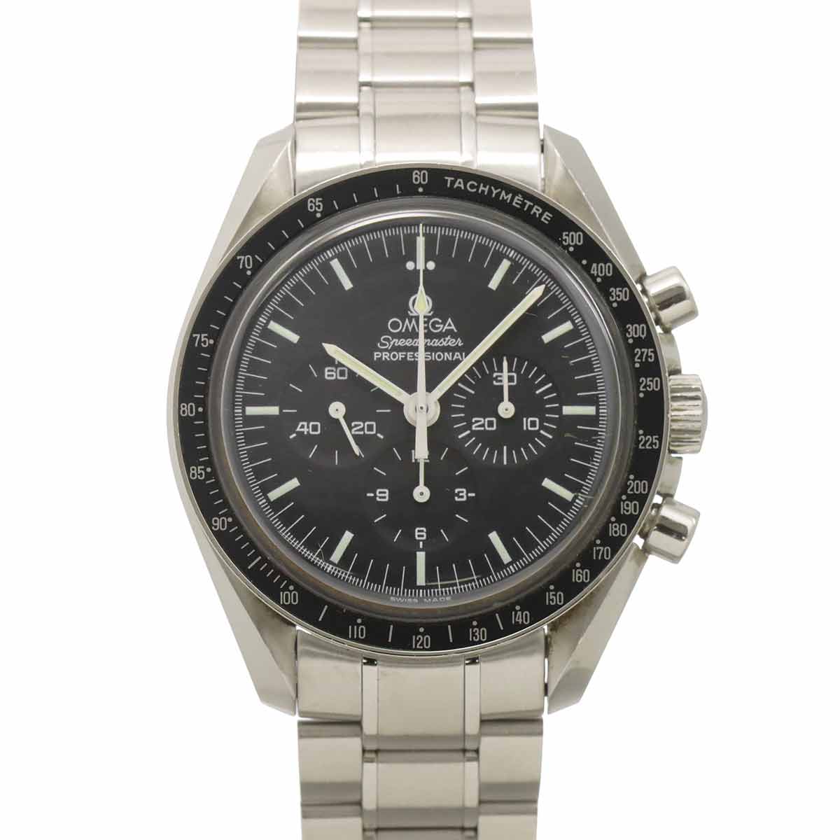 Speedmaster Professional Moon Watch 3570 50 Black Dial Mens