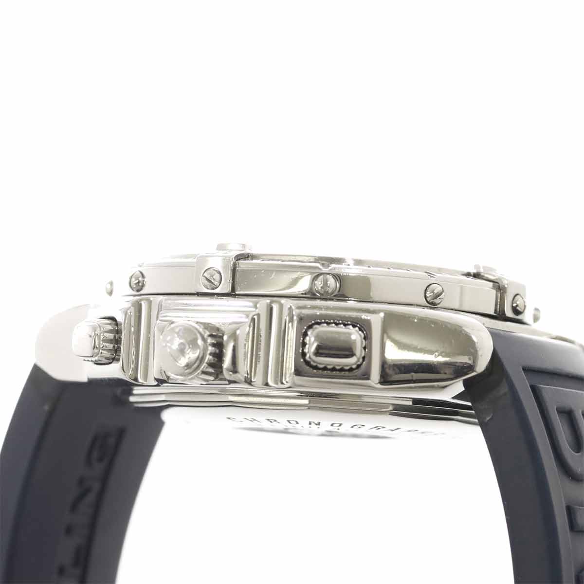 Crosswind Big Date A44355 Chronograph Navy Dial Mens