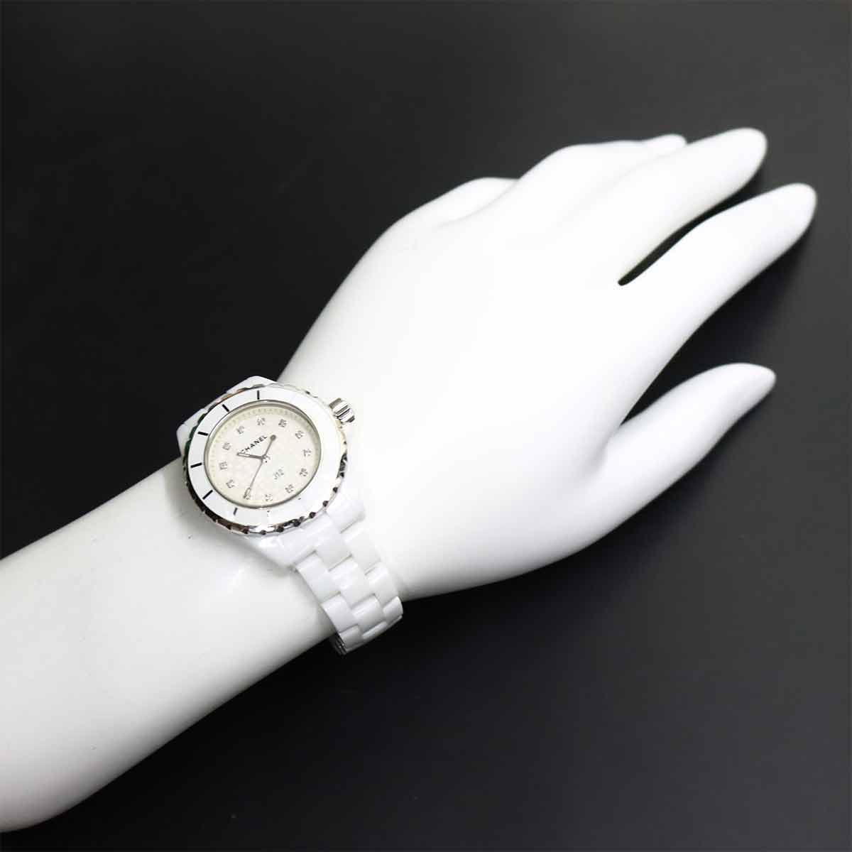 J12 33mm Ginza Limited 12P Diamond White Shell Dial H2511