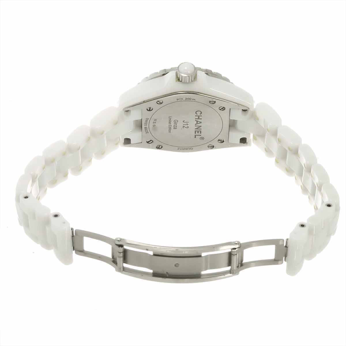 J12 33mm Ginza Limited 12P Diamond White Shell Dial H2511