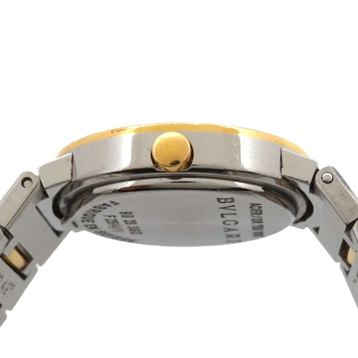 BVLGARIBVLGARI BB26SG Two Tones YG Black Dial Ladies