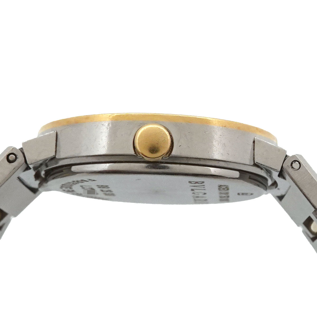 BVLGARIBVLGARI BB26SG Two Tones 750 YG Silver Dial Ladies