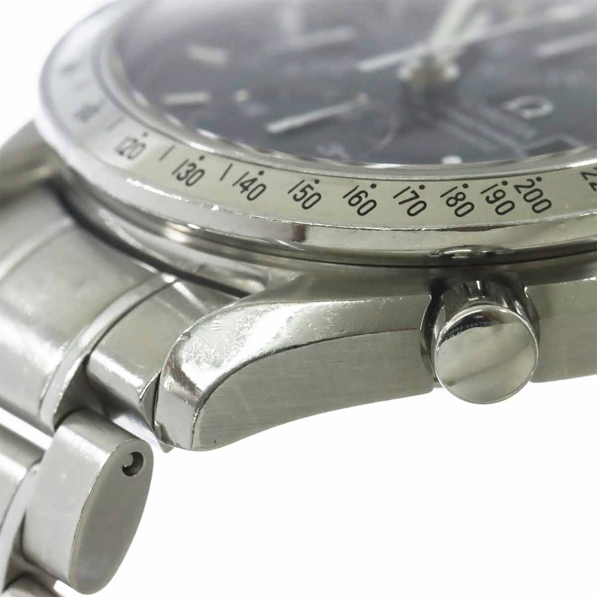 Speedmaster Date 3513 50 Chronograph Automatic Black Dial Mens