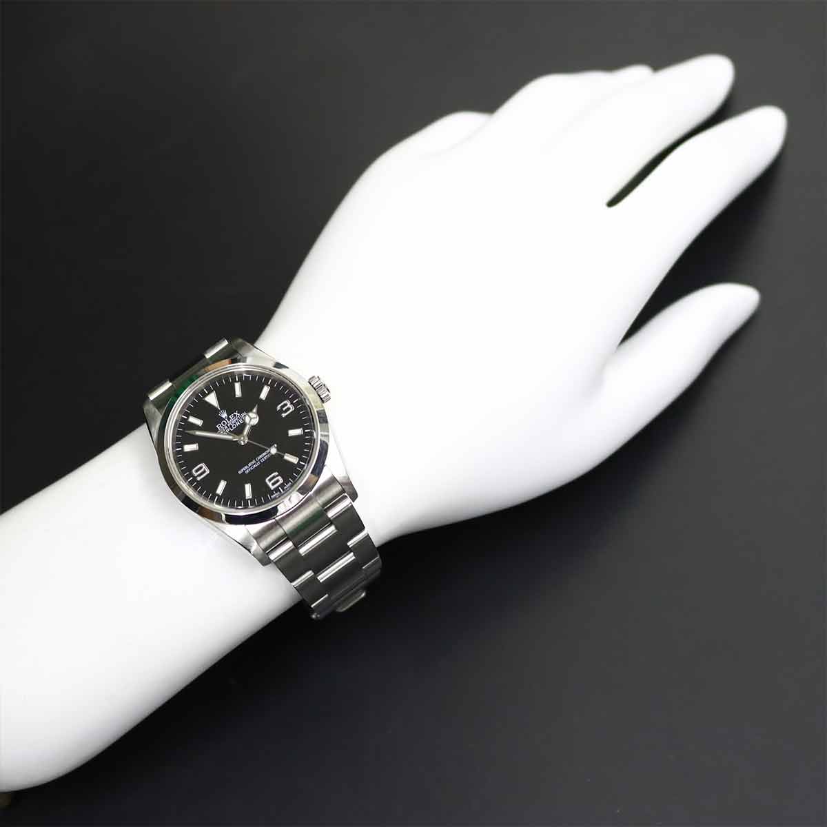 Explorer 1 114270 Serial D Automatic Black Dial Mens Watch